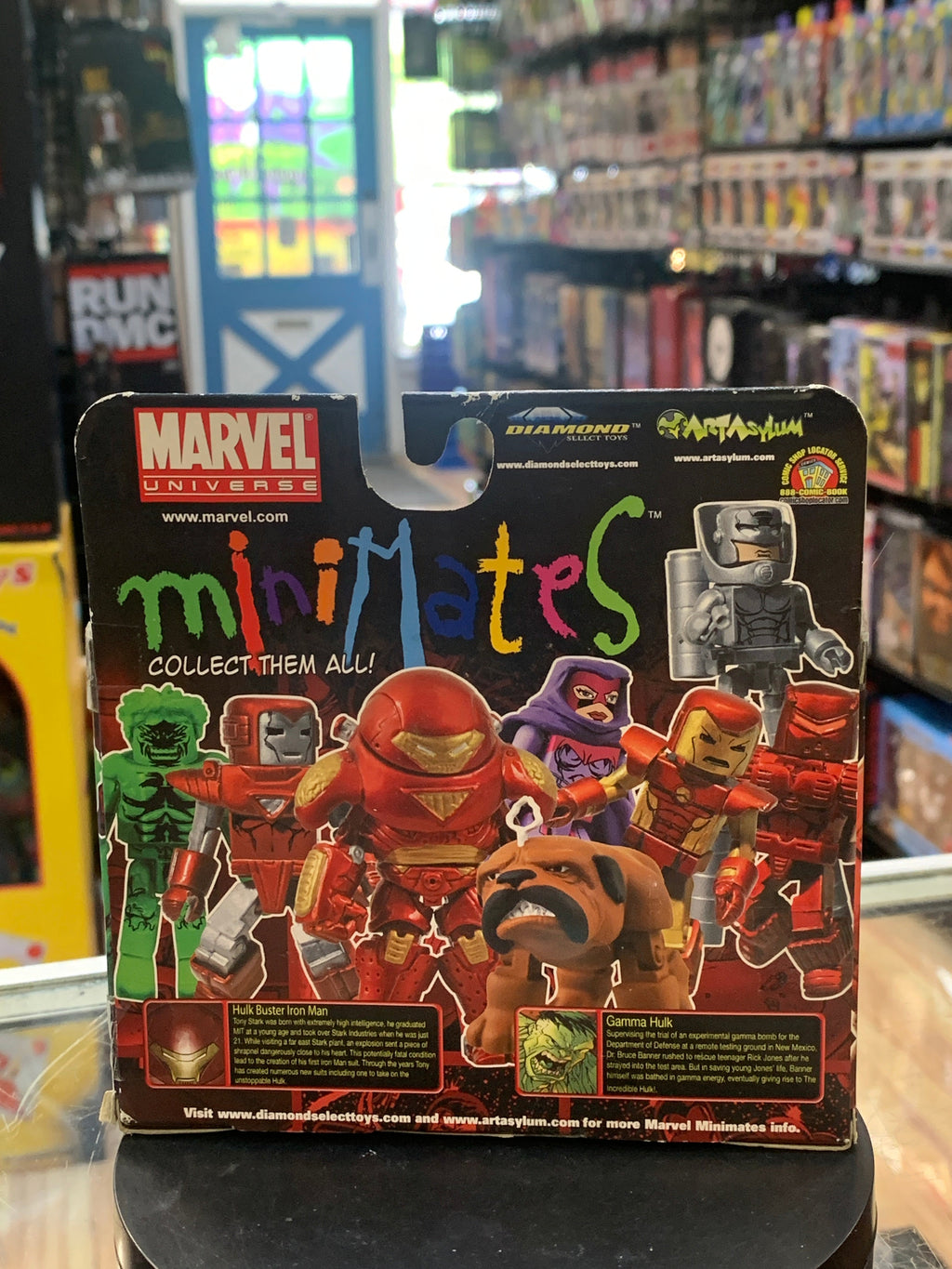 Hulk Buster & Gamma Hulk (Marvel Minimates, Diamond Select) SEALED