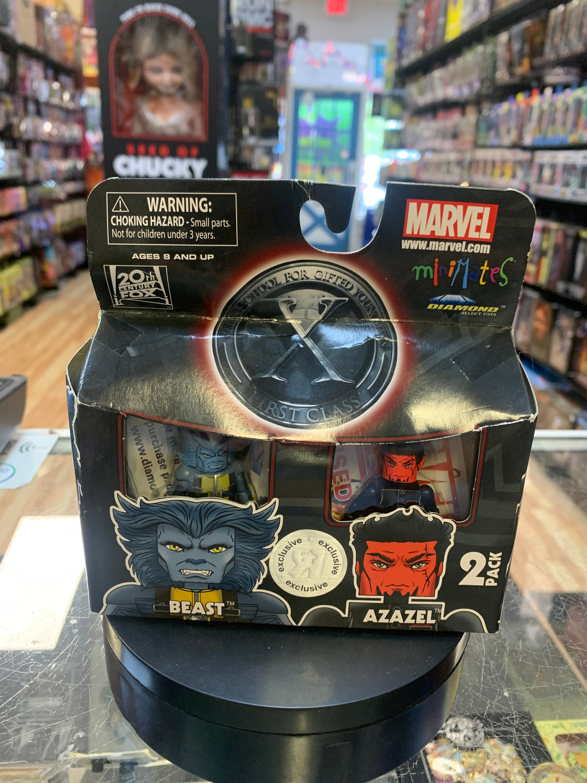 Beast & Azazel (Marvel Minimates, Diamond Select) SEALED
