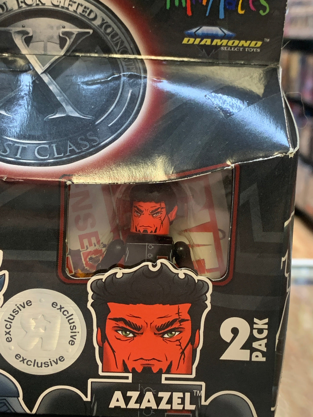 Beast & Azazel (Marvel Minimates, Diamond Select) SEALED