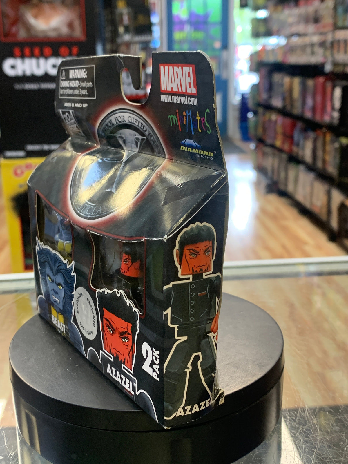Beast & Azazel (Marvel Minimates, Diamond Select) SEALED