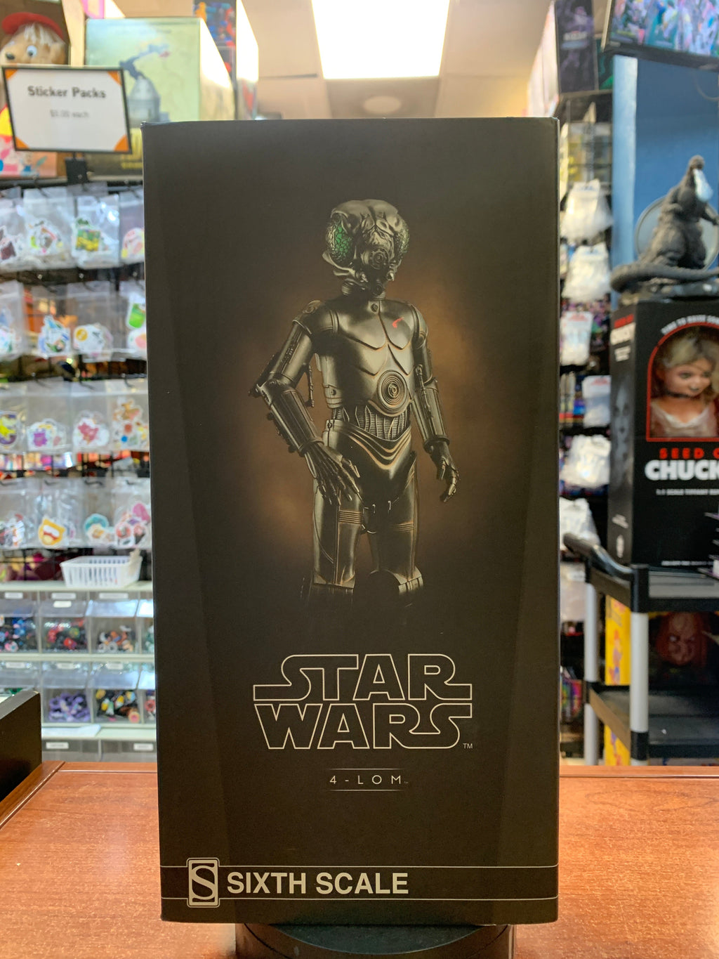 4-LOM 1/6 (Star Wars, Sideshow) COMPLETE