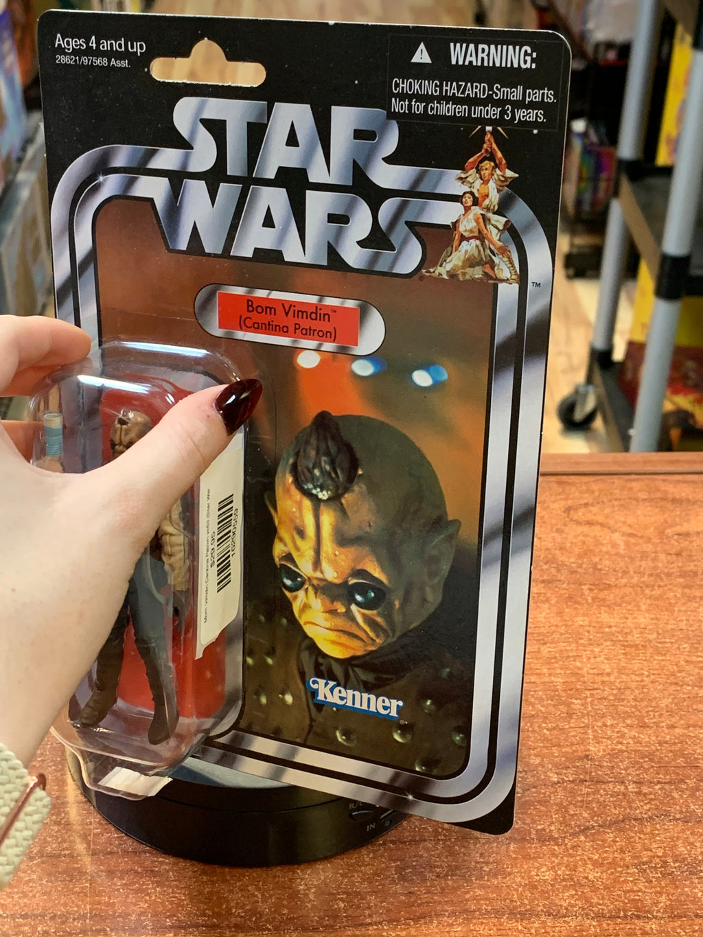 Bom Vimdin Cantina Patron vc53 (Star Wars Vintage Collection, Hasbro) SEALED