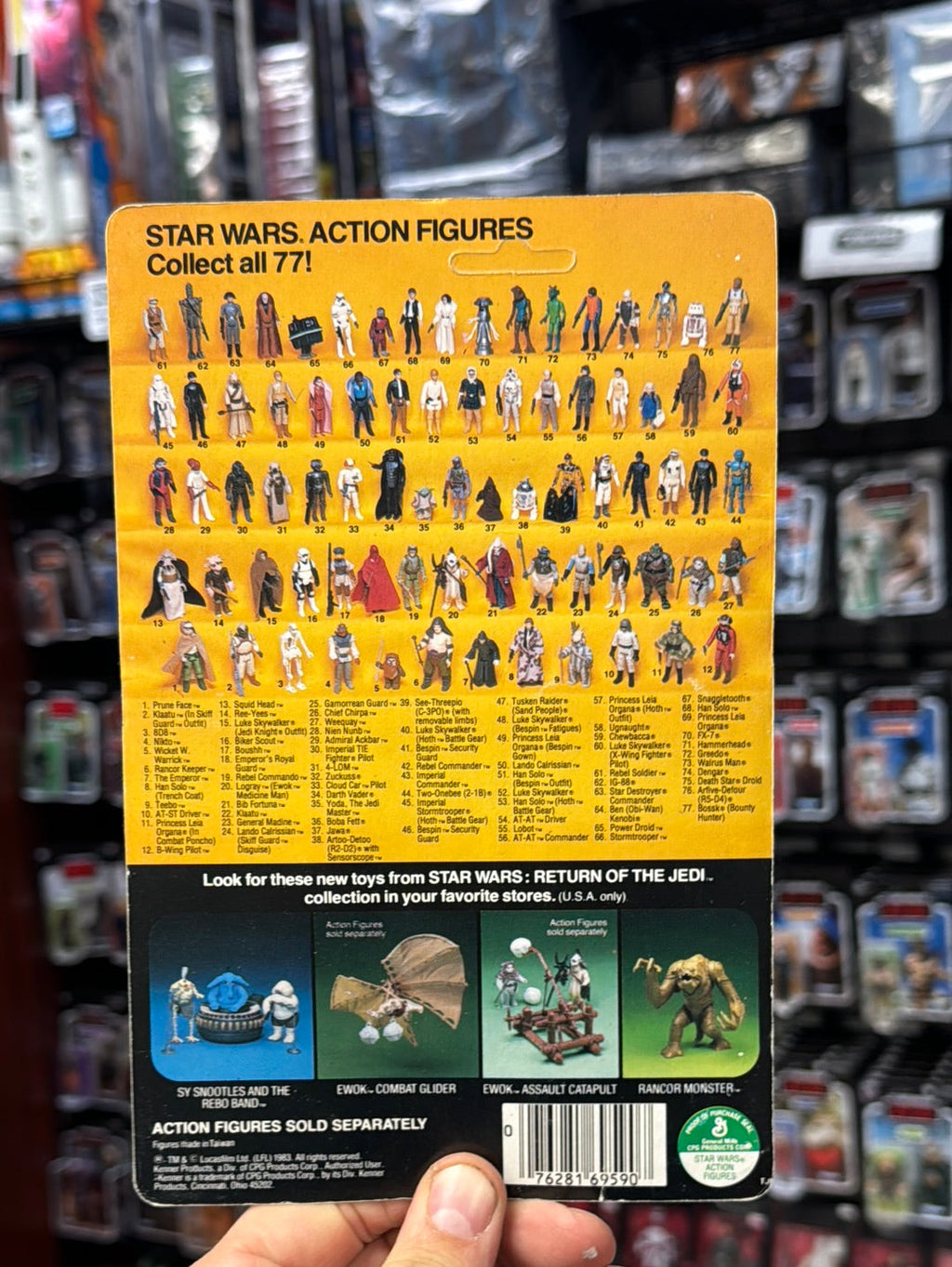 AT ST Driver 77A ROTJ 1725 (Vintage Star Wars, Kenner) SEALED
