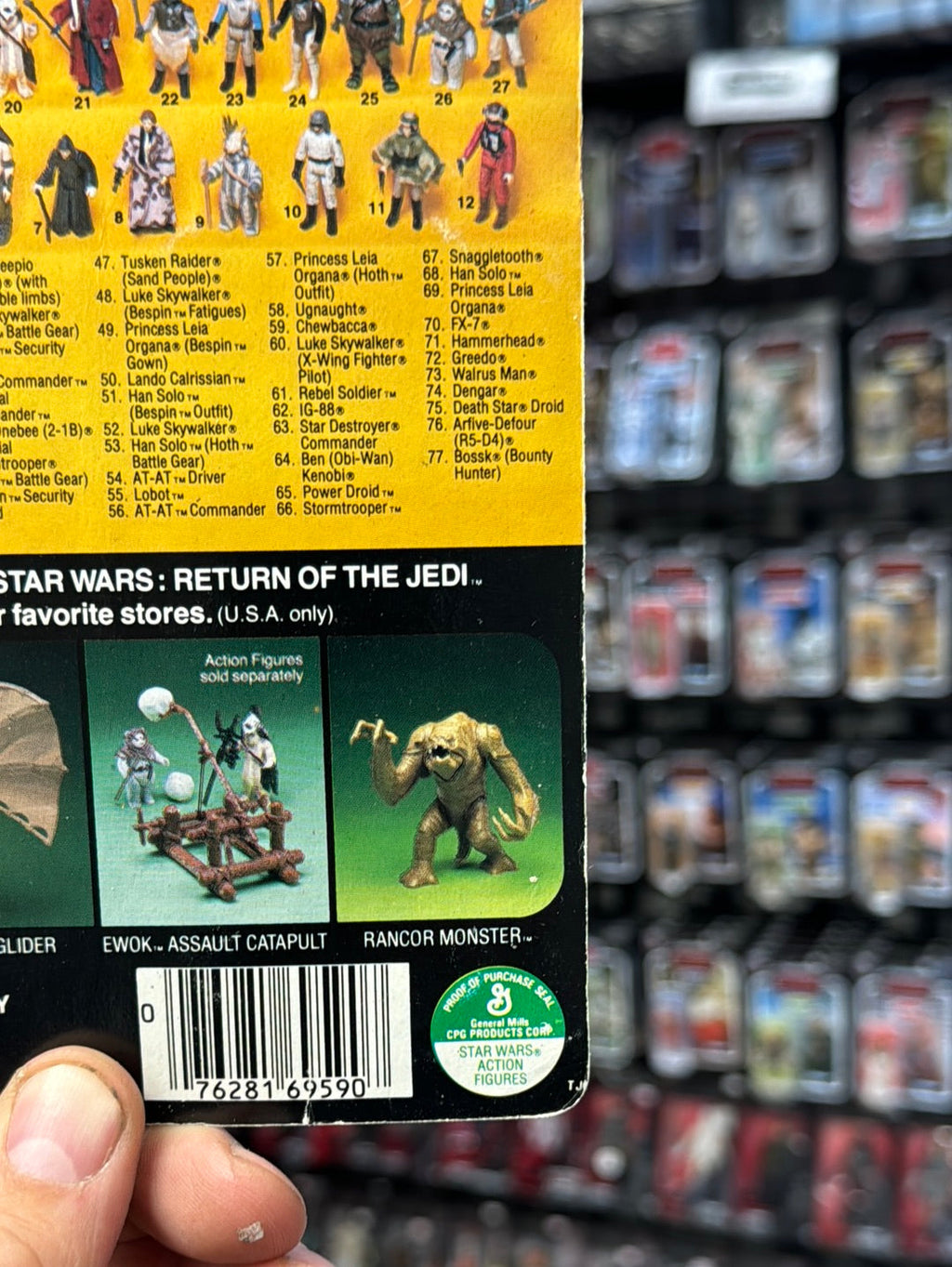 AT ST Driver 77A ROTJ 1725 (Vintage Star Wars, Kenner) SEALED