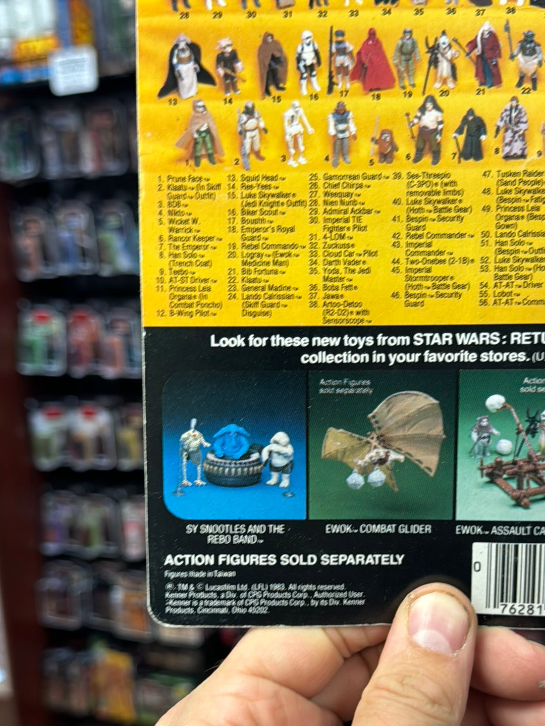 AT ST Driver 77A ROTJ 1725 (Vintage Star Wars, Kenner) SEALED