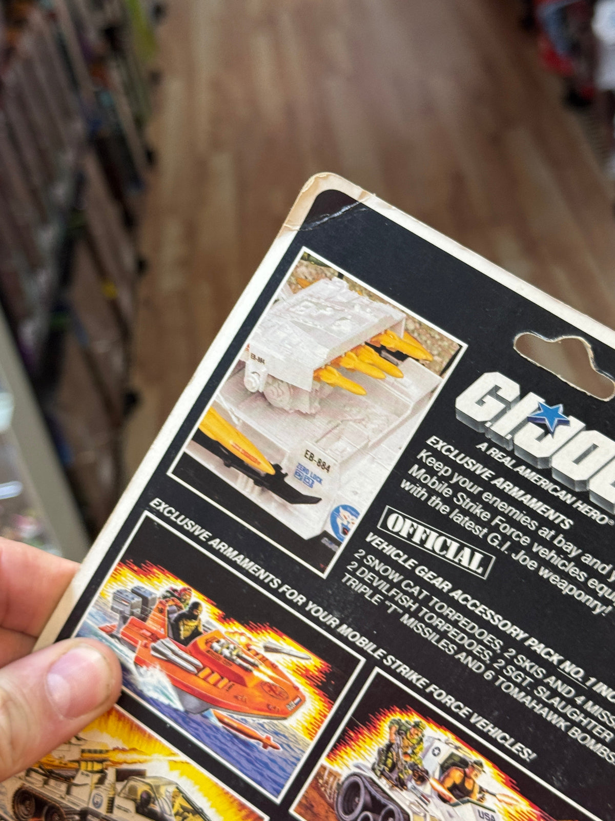 Accesory Pack 8258 (Vintage GI Joe, Hasbro) SEALED