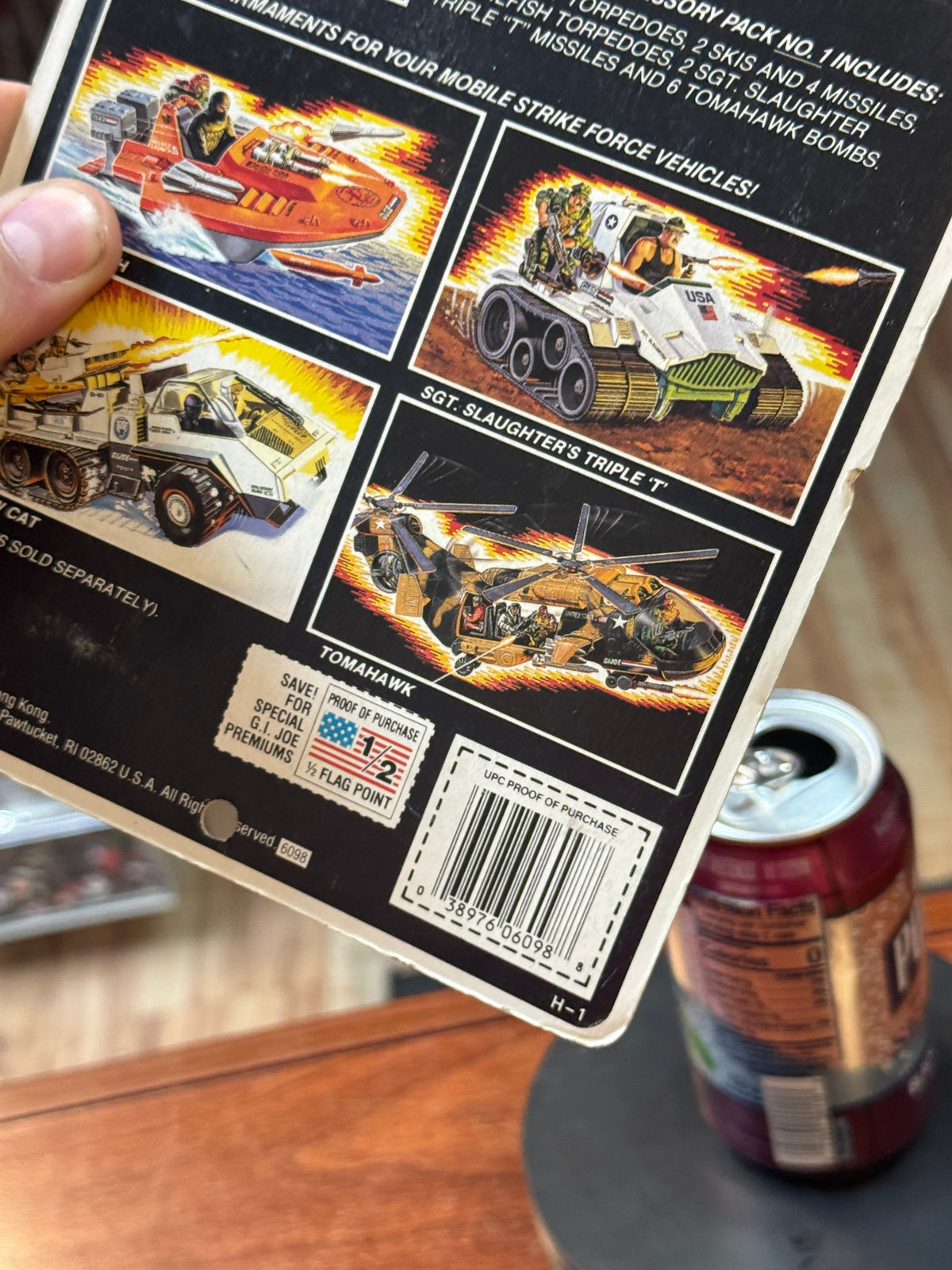 Accesory Pack 8258 (Vintage GI Joe, Hasbro) SEALED