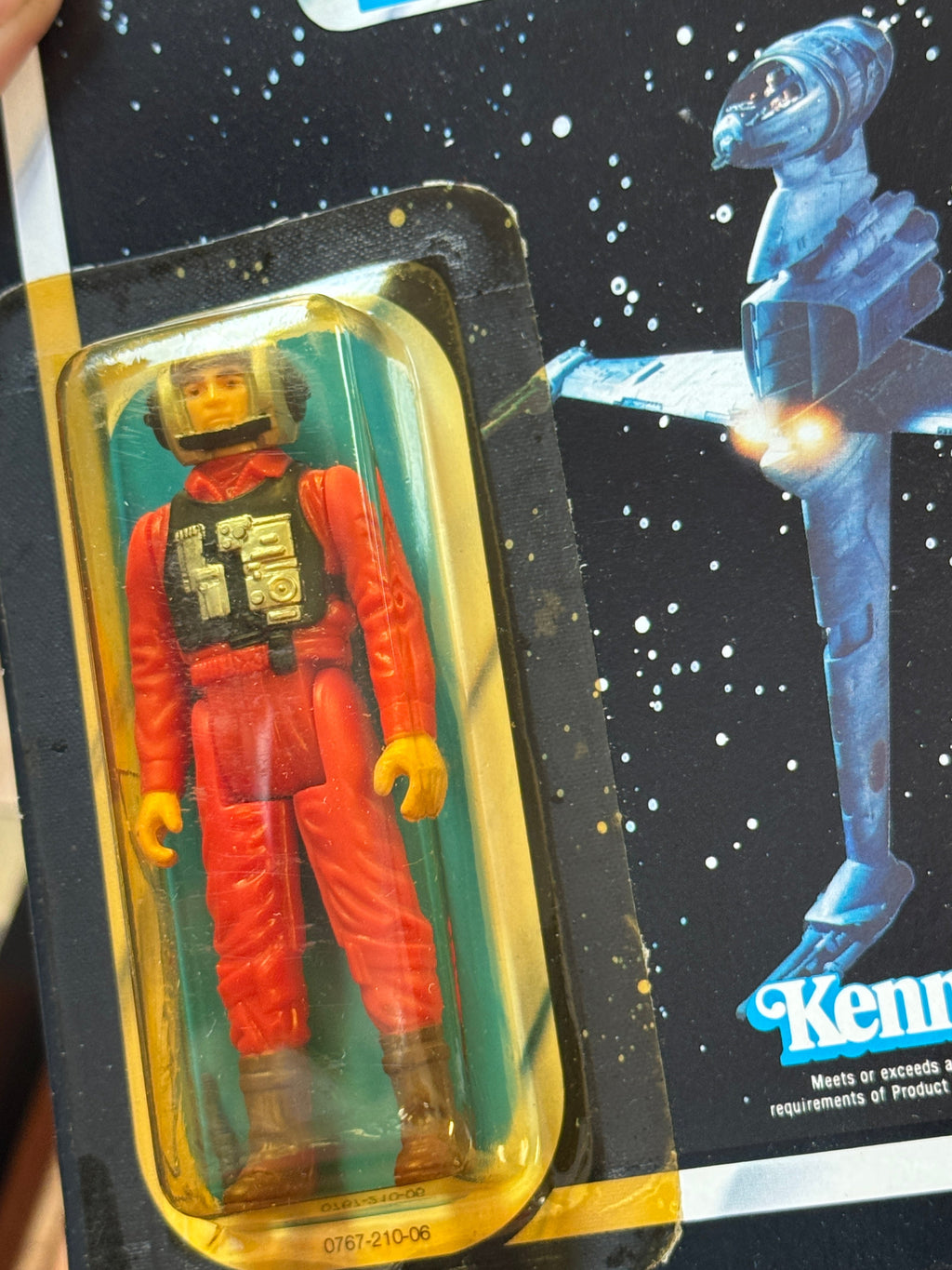 B Wing Pilot ROTJ 77 Back (Vintage Star Wars, Kenner) SEALED