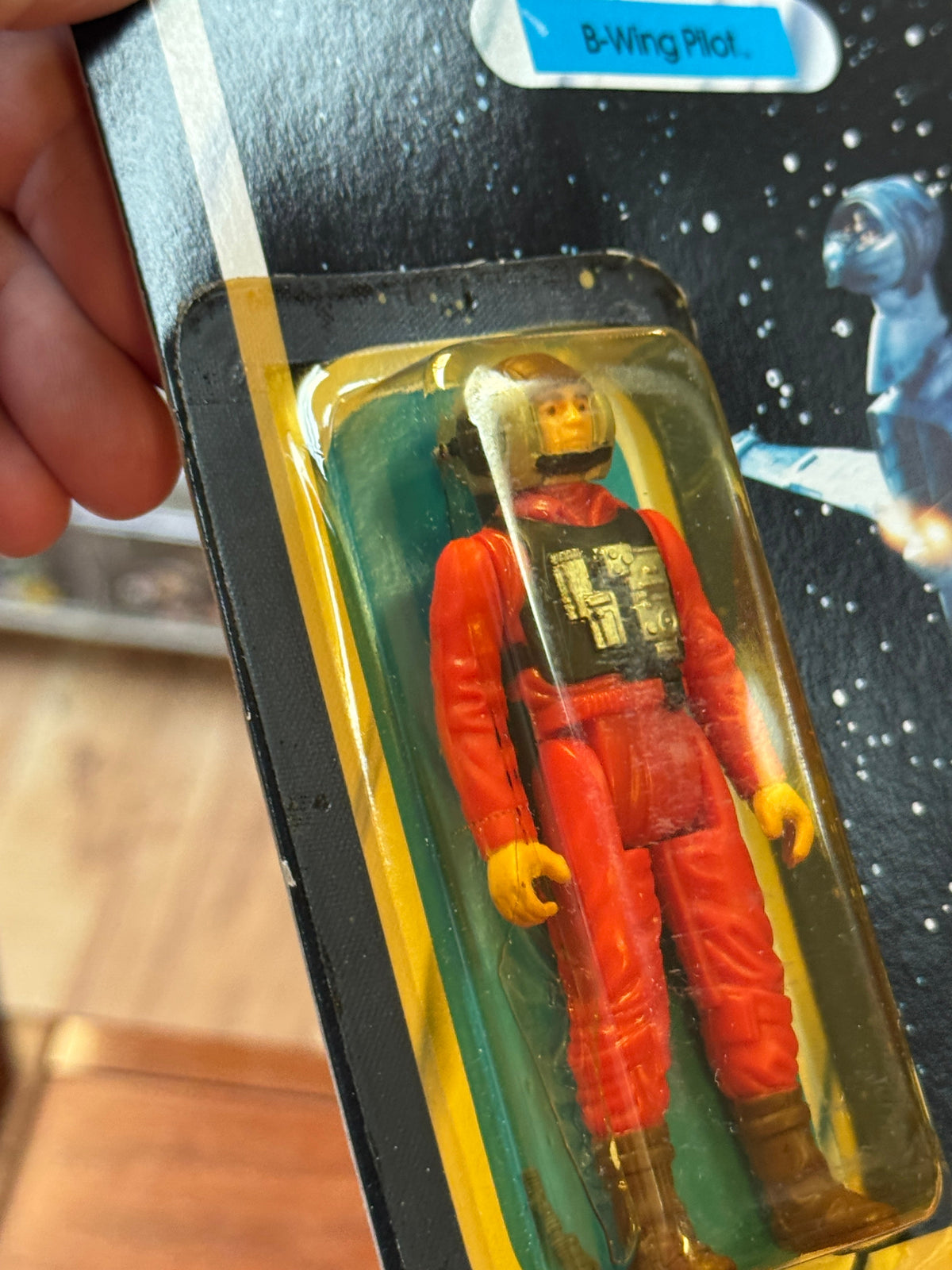 B Wing Pilot ROTJ 77 Back (Vintage Star Wars, Kenner) SEALED