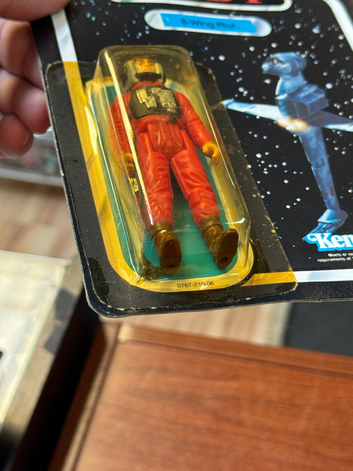 B Wing Pilot ROTJ 77 Back (Vintage Star Wars, Kenner) SEALED