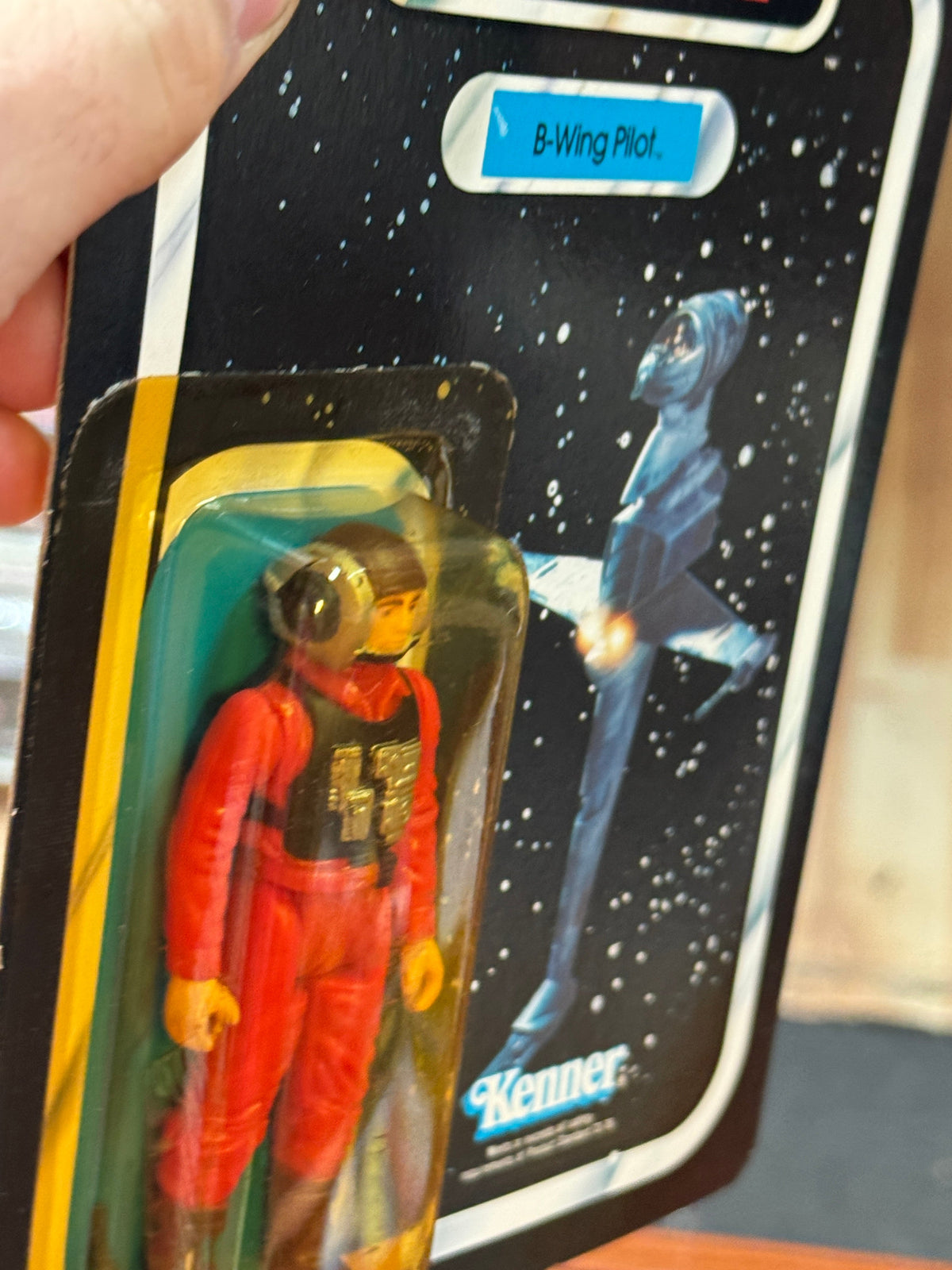 B Wing Pilot ROTJ 77 Back (Vintage Star Wars, Kenner) SEALED