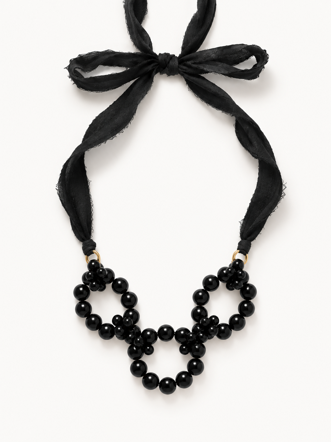 Chan Luu Link Ribbon Necklace