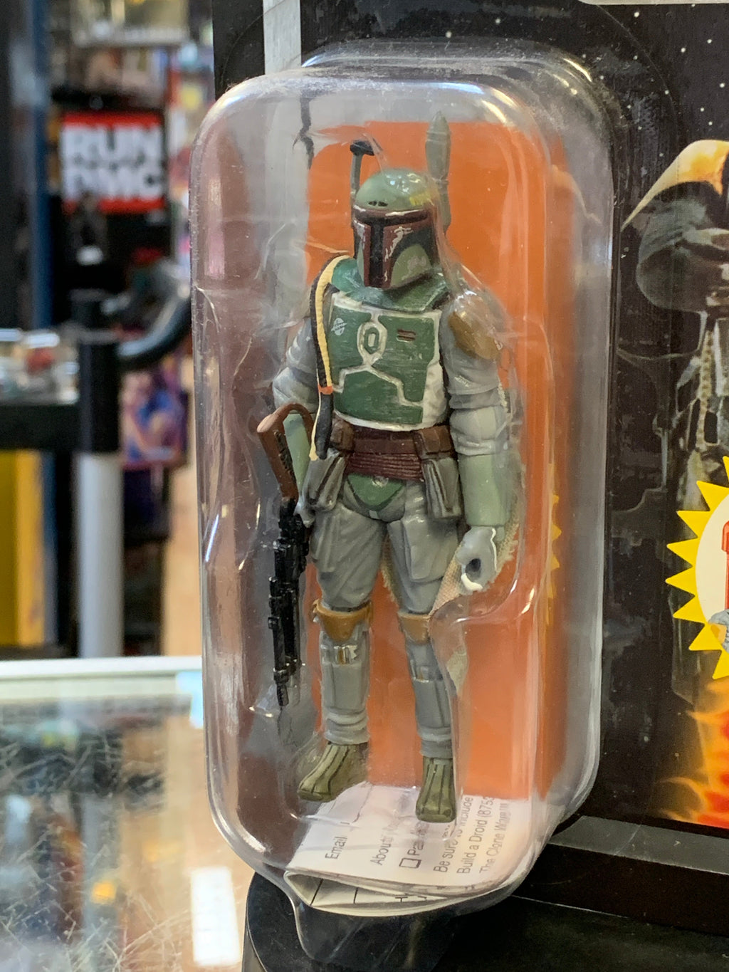 Boba Fett Foil Card vc09 (Star Wars Vintage Collection, Hasbro) SEALED