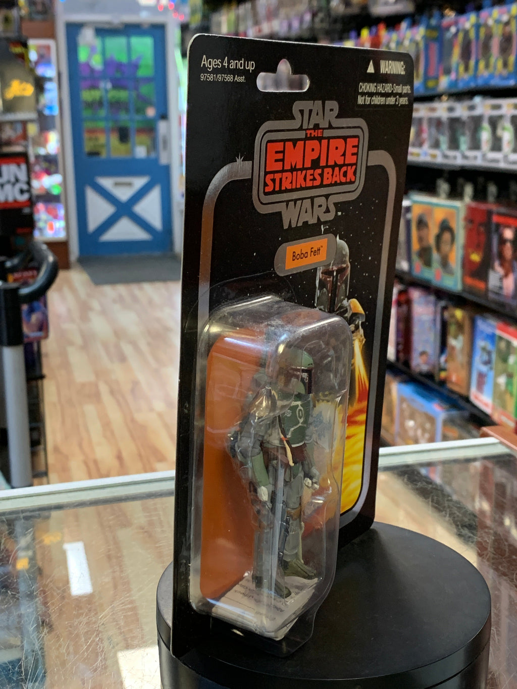 Boba Fett Foil Card vc09 (Star Wars Vintage Collection, Hasbro) SEALED