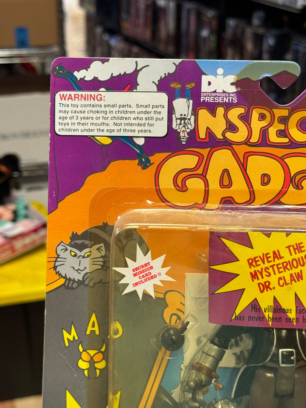Dr Klaw & Mad Cat (Vintage Inspector Gadget, Tiger Toys) SEALED