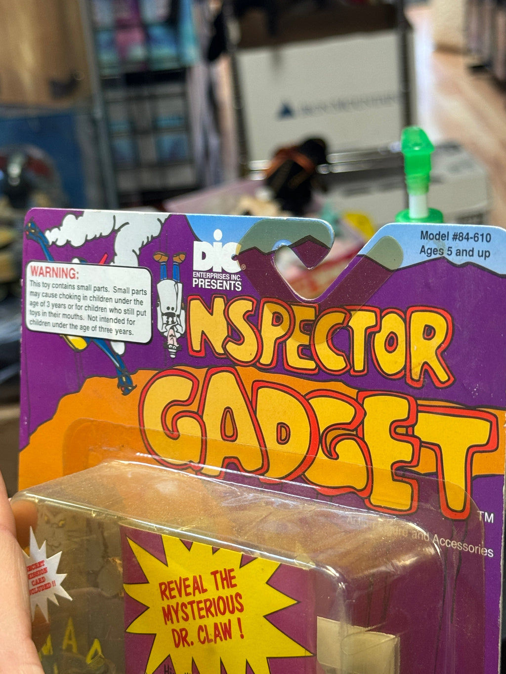 Dr Klaw & Mad Cat (Vintage Inspector Gadget, Tiger Toys) SEALED