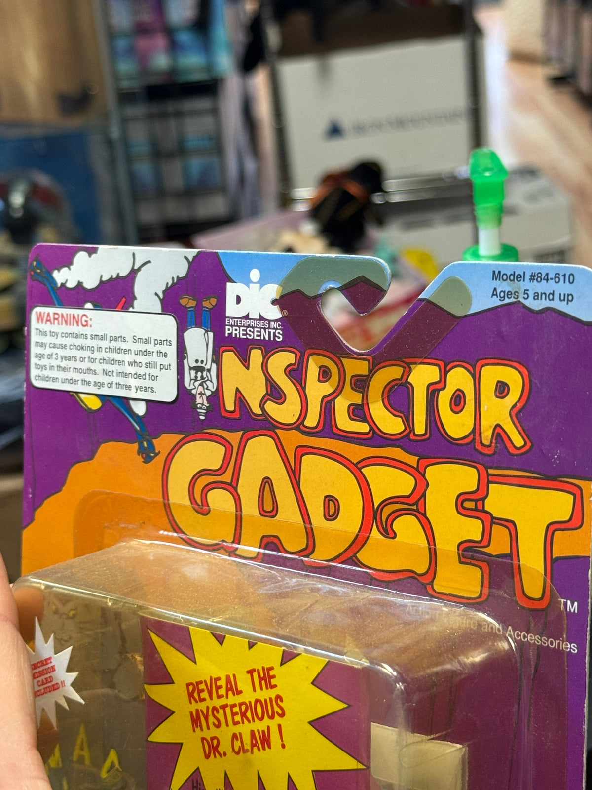 Dr Klaw & Mad Cat (Vintage Inspector Gadget, Tiger Toys) SEALED