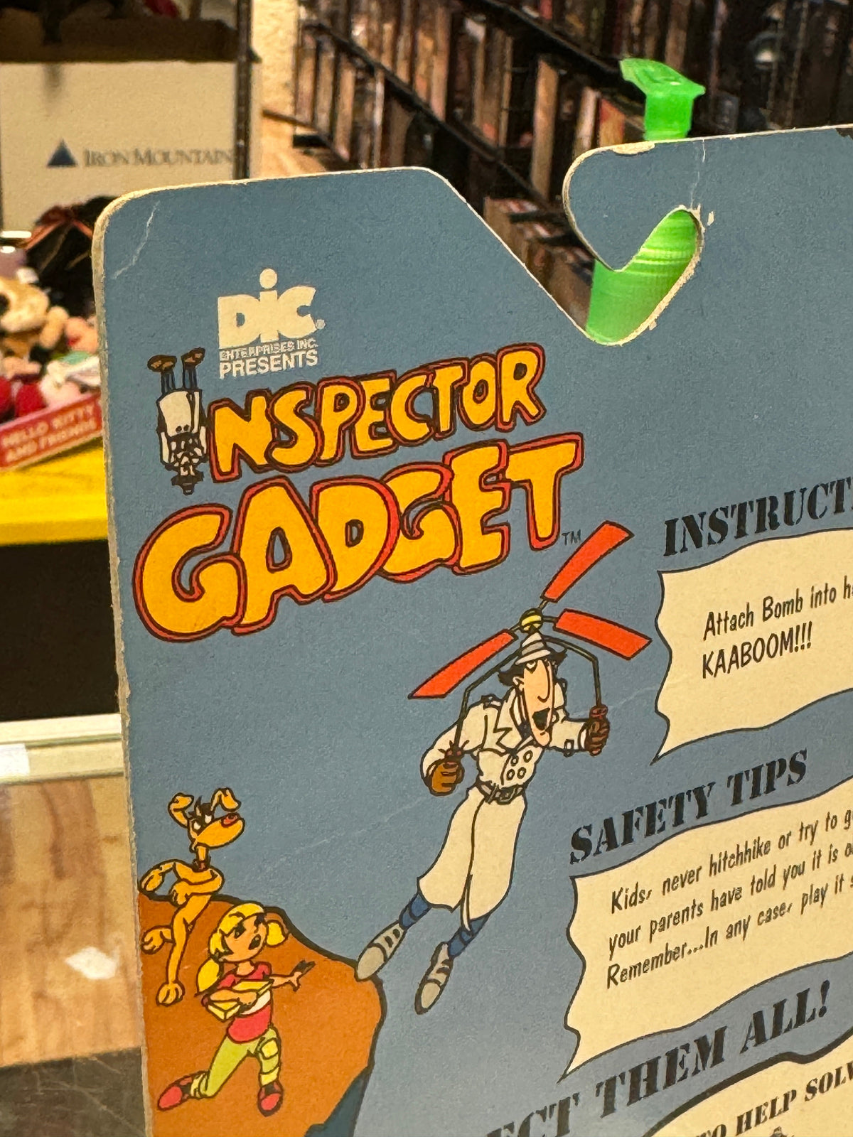 Dr Klaw & Mad Cat (Vintage Inspector Gadget, Tiger Toys) SEALED