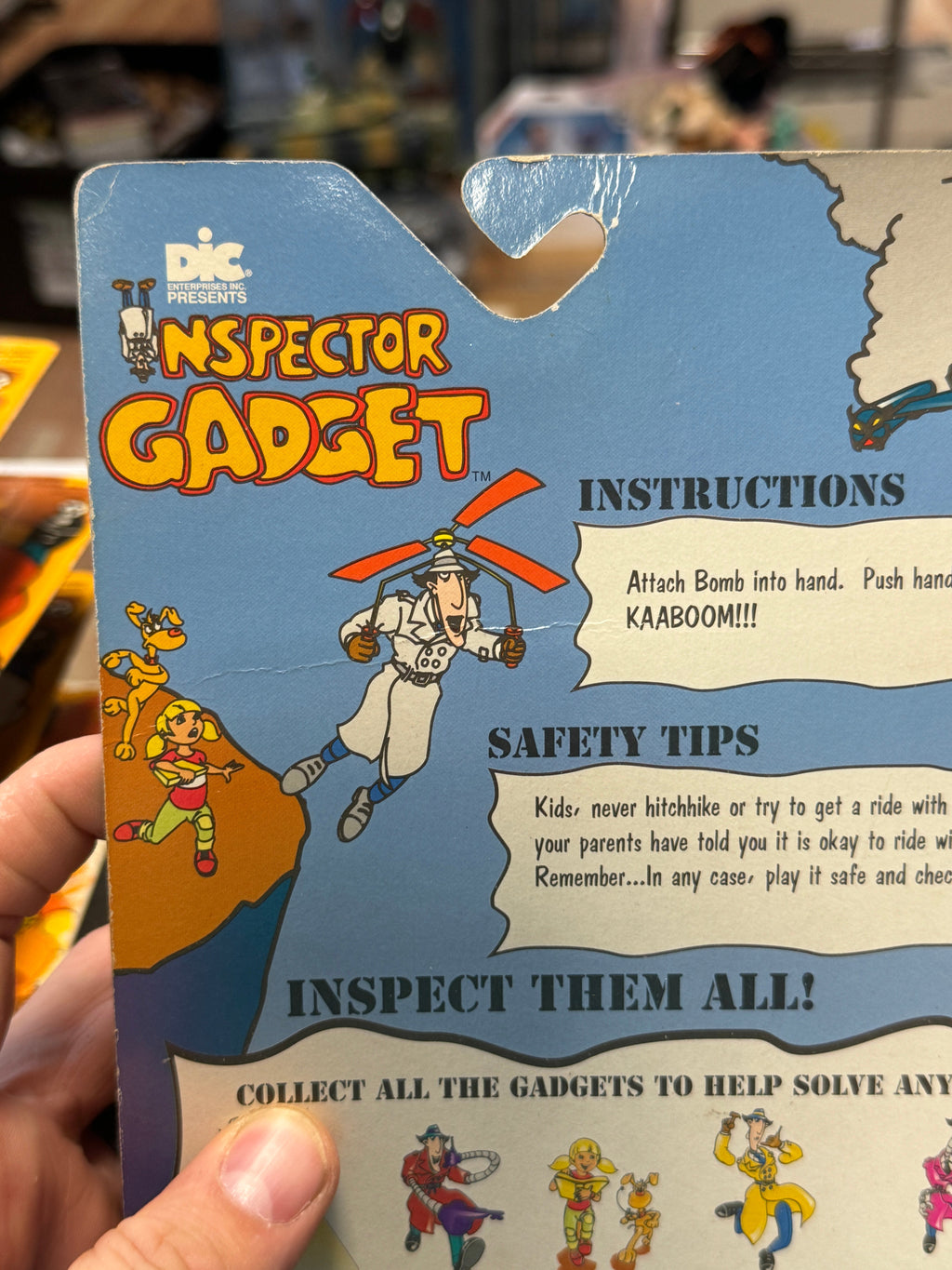 Dr Klaw & Mad Cat (Vintage Inspector Gadget, Tiger Toys) SEALED