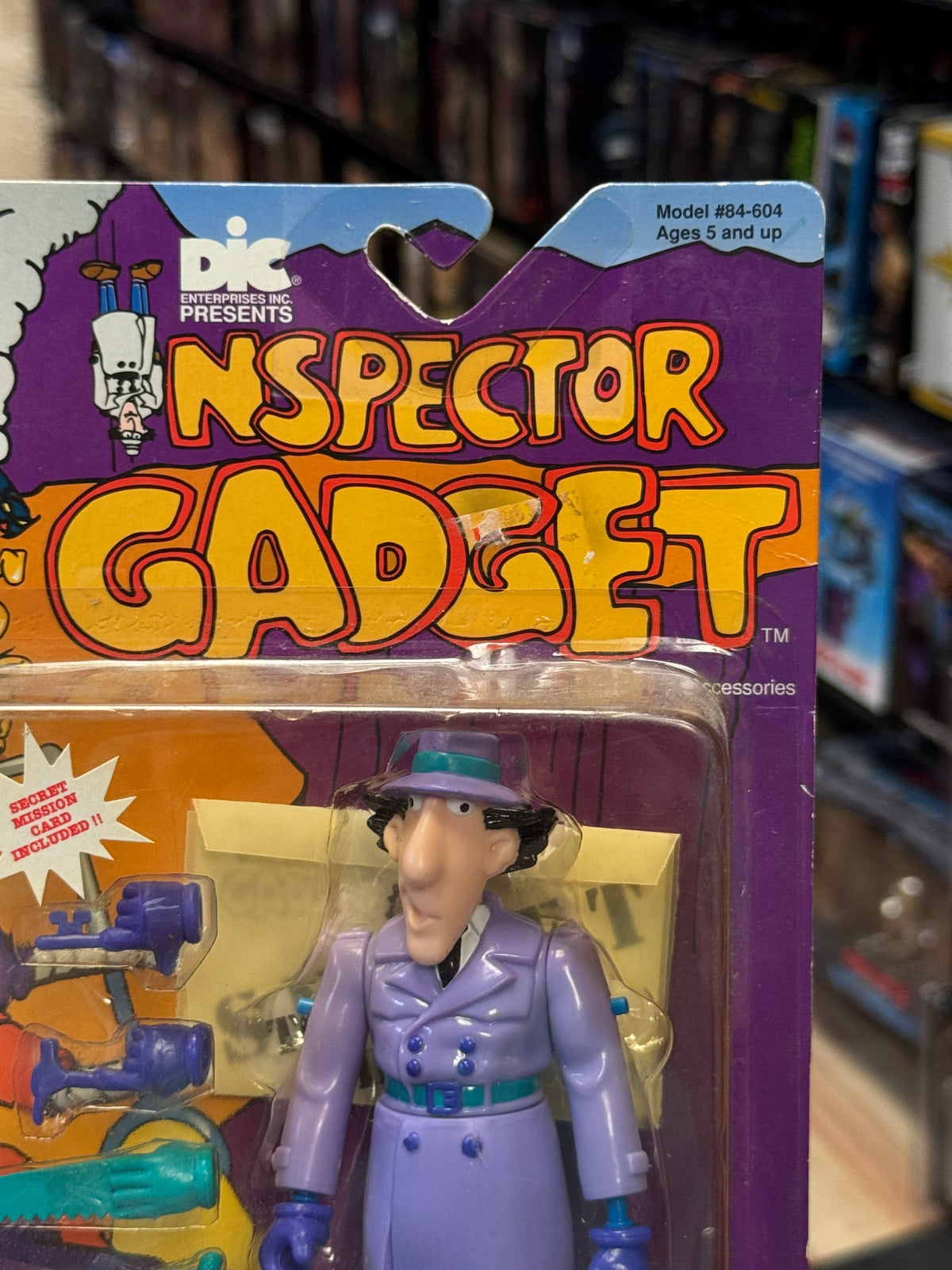 Go Go Gadget Snap Open Hat (Vintage Inspector Gadget, Tiger Toys) SEALED