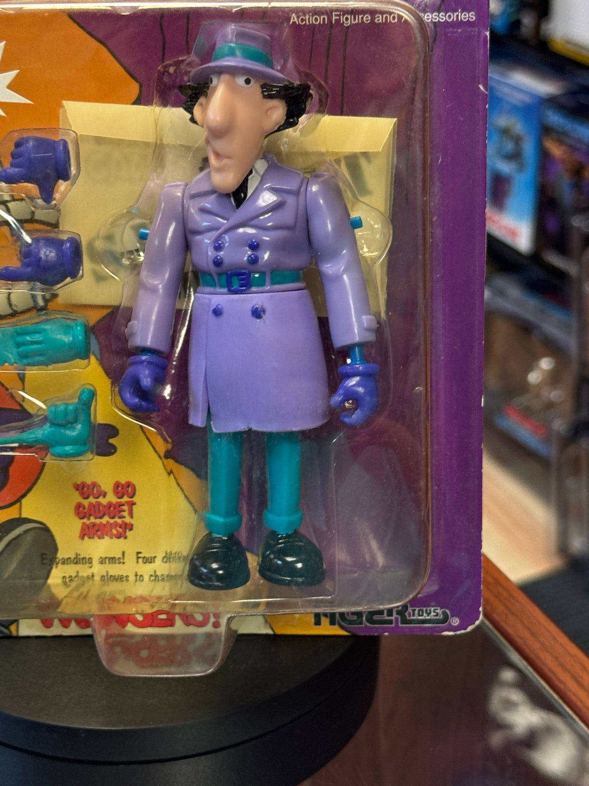 Go Go Gadget Snap Open Hat (Vintage Inspector Gadget, Tiger Toys) SEALED