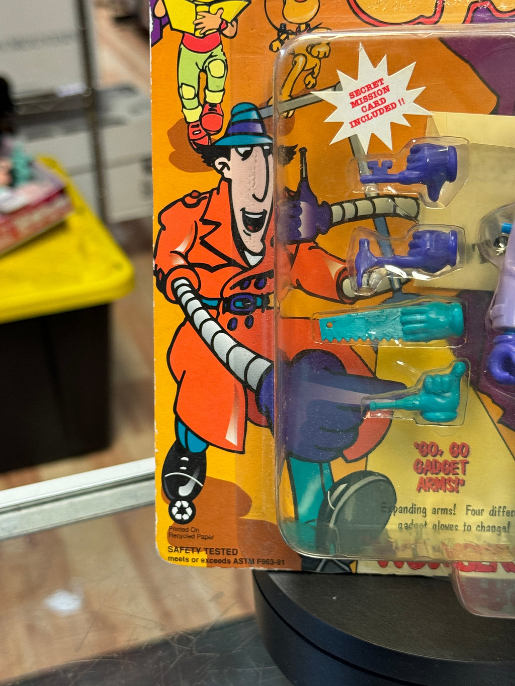 Go Go Gadget Snap Open Hat (Vintage Inspector Gadget, Tiger Toys) SEALED