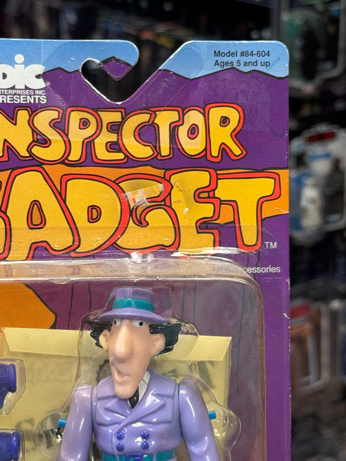 Go Go Gadget Snap Open Hat (Vintage Inspector Gadget, Tiger Toys) SEALED