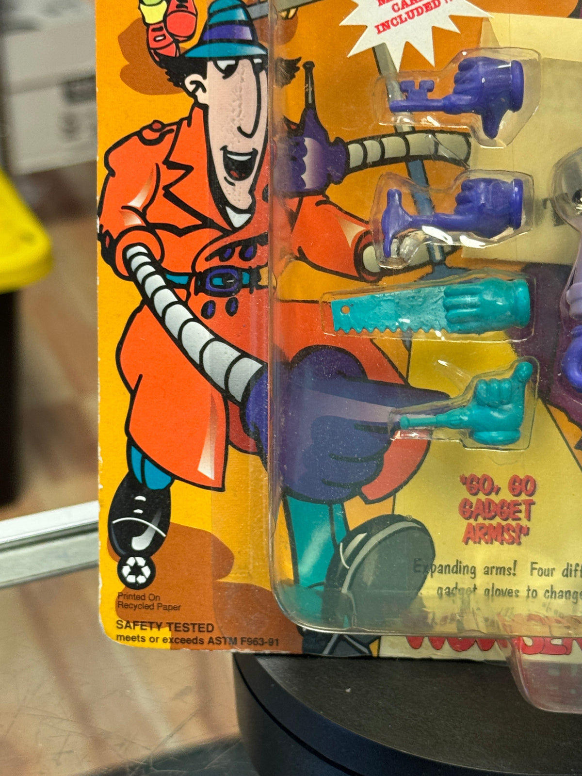Go Go Gadget Snap Open Hat (Vintage Inspector Gadget, Tiger Toys) SEALED