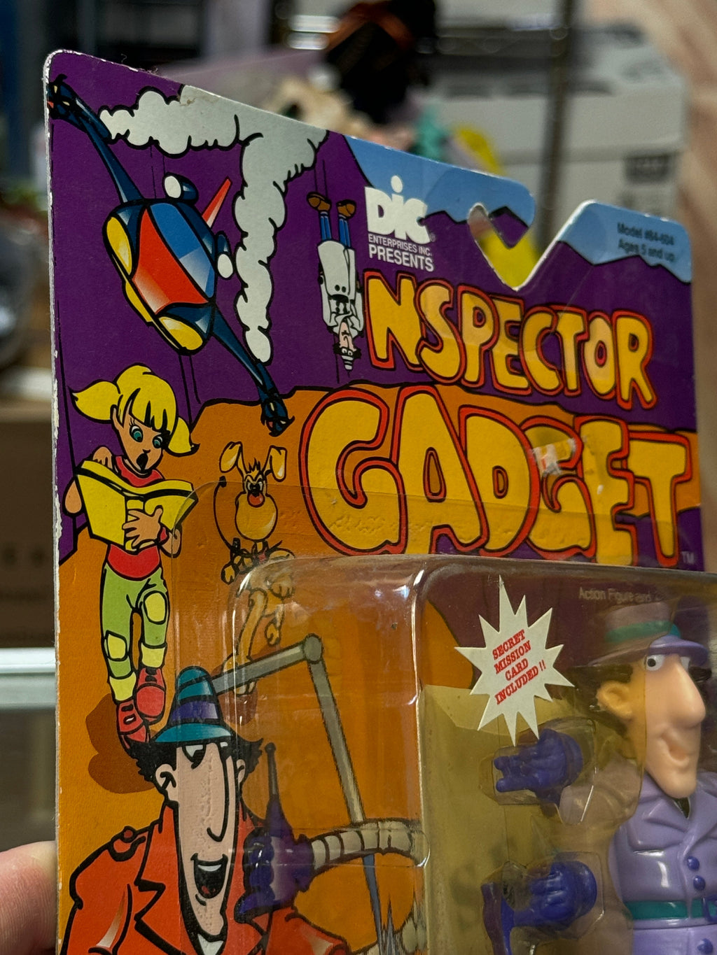 Go Go Gadget Snap Open Hat (Vintage Inspector Gadget, Tiger Toys) SEALED