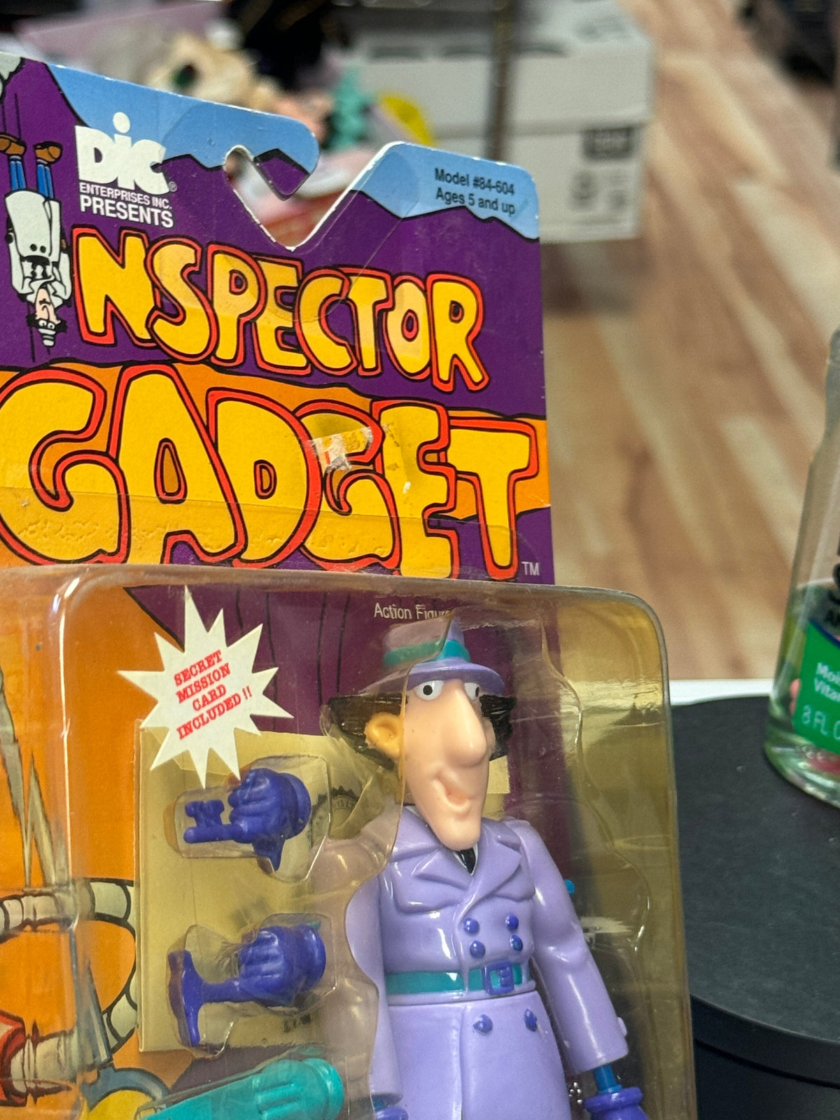 Go Go Gadget Snap Open Hat (Vintage Inspector Gadget, Tiger Toys) SEALED