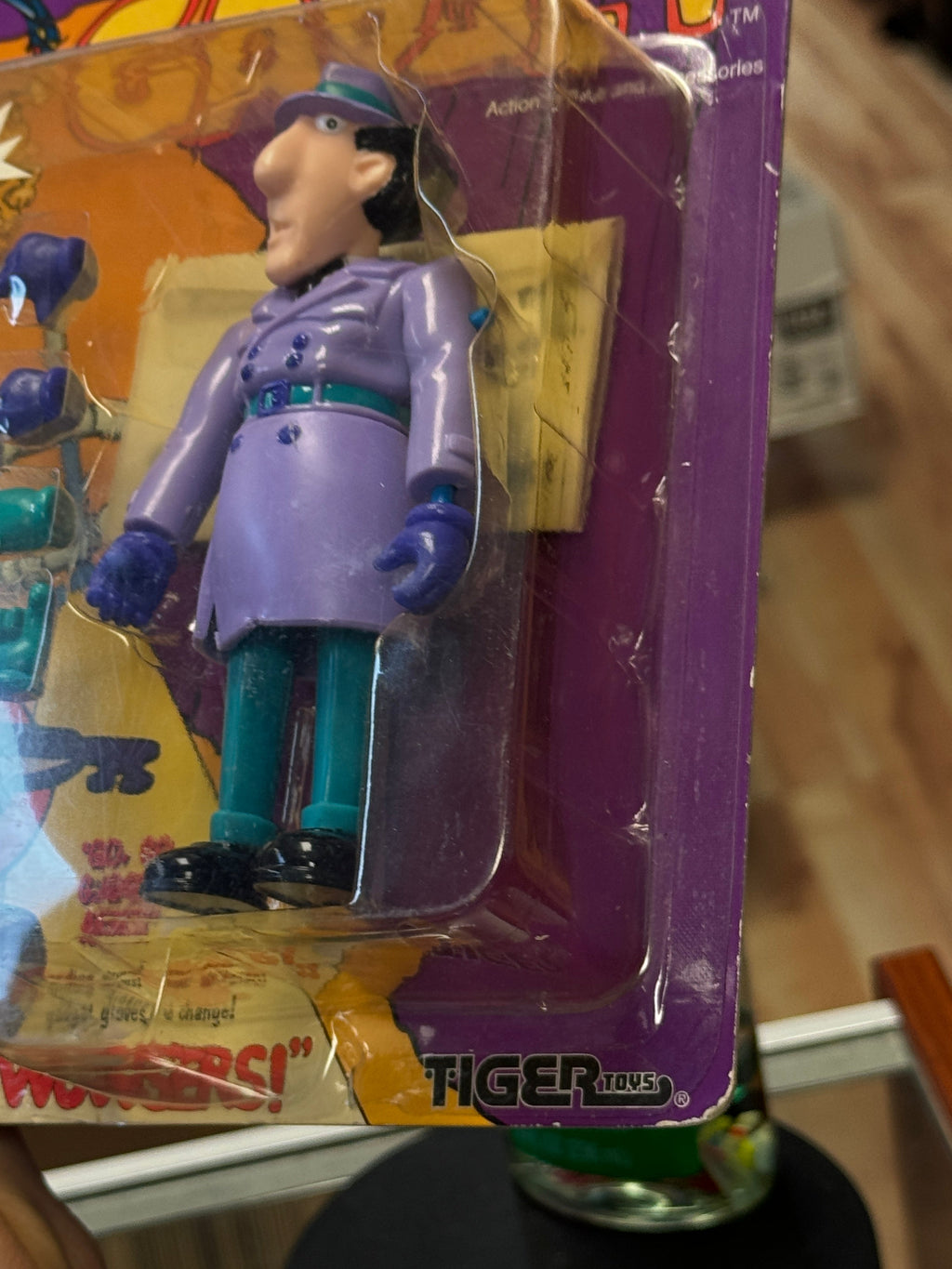 Go Go Gadget Snap Open Hat (Vintage Inspector Gadget, Tiger Toys) SEALED
