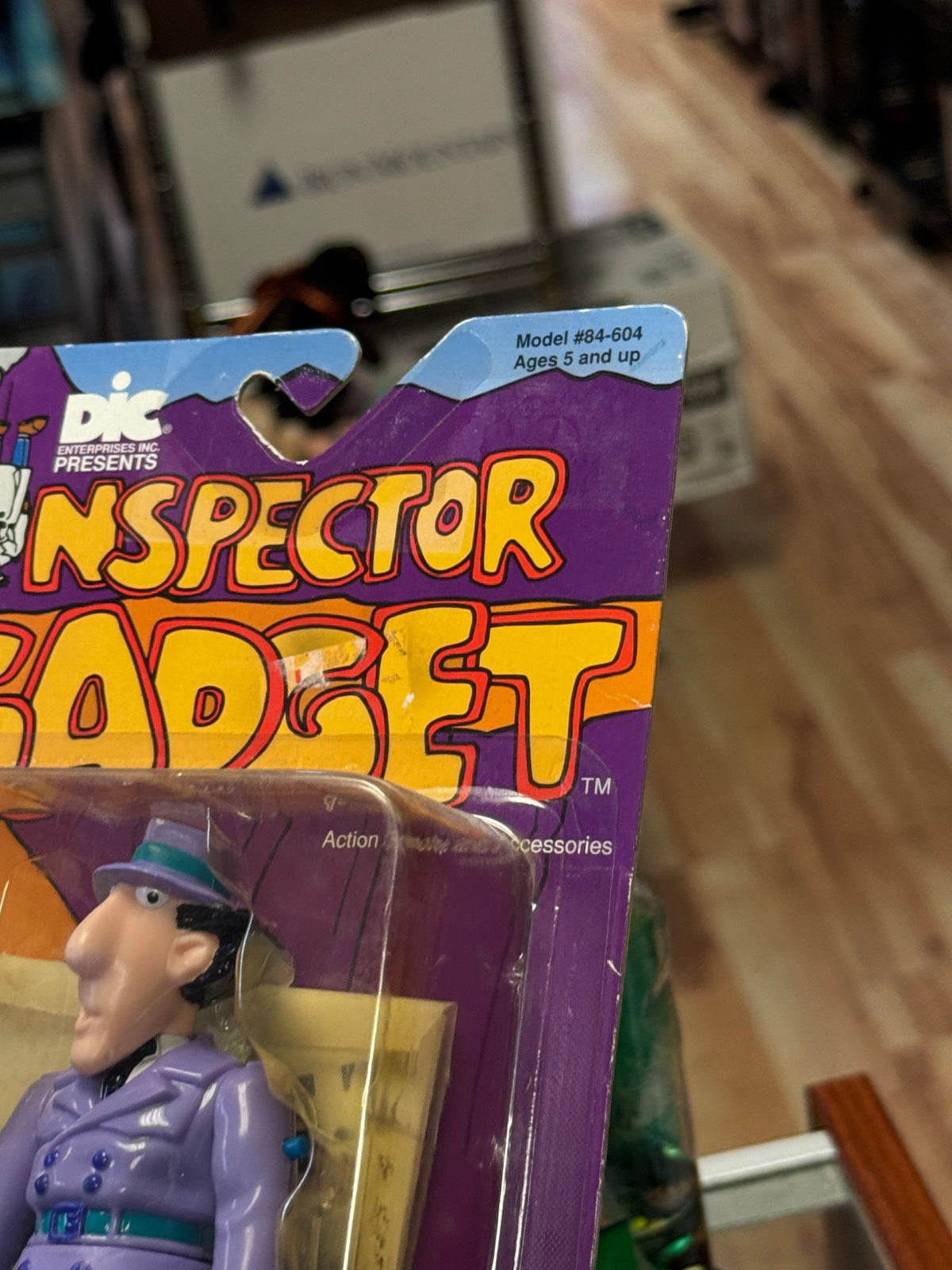 Go Go Gadget Snap Open Hat (Vintage Inspector Gadget, Tiger Toys) SEALED