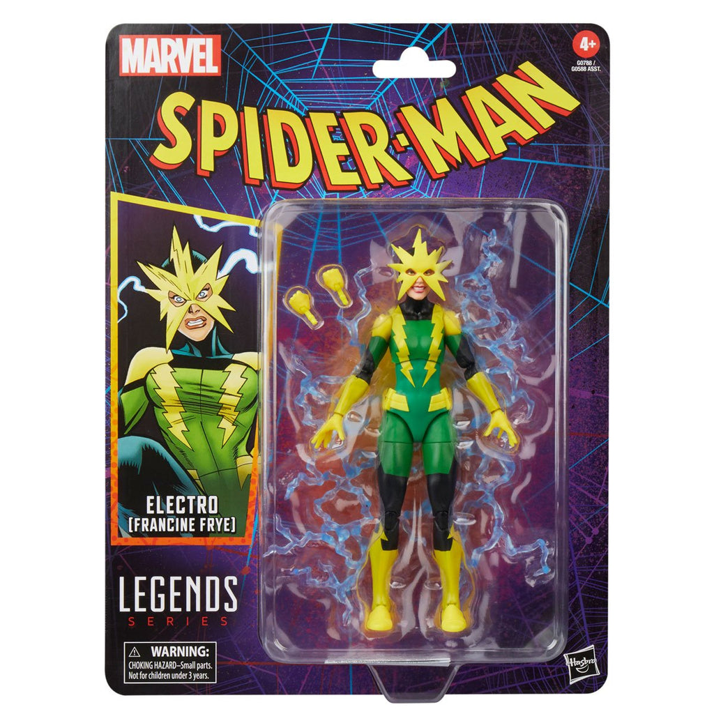 Electro Francine Frye (Marvel Legends Retro, Hasbro)