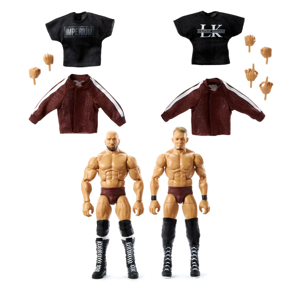 Imperium: Giovanni Vinci & Ludwig Kaiser (WWE Elite m, Mattel)