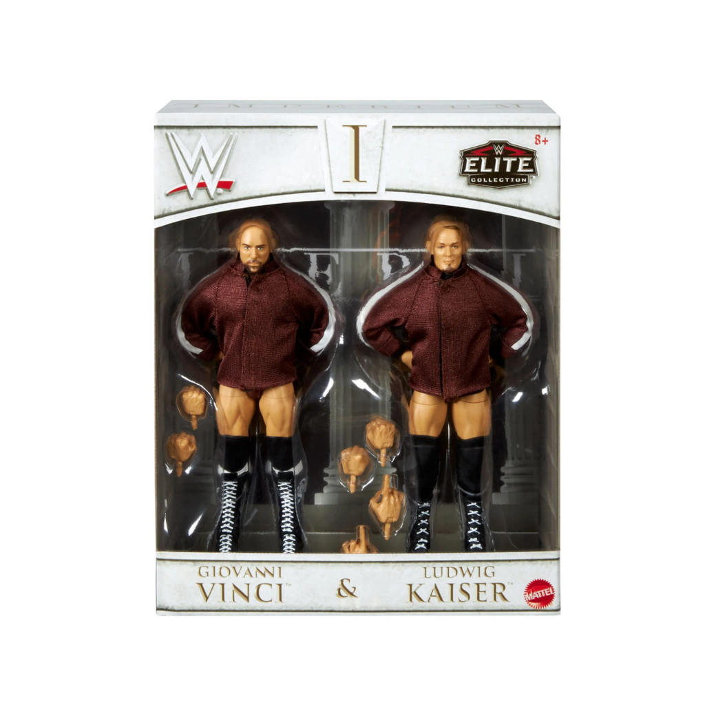 Imperium: Giovanni Vinci & Ludwig Kaiser (WWE Elite m, Mattel)