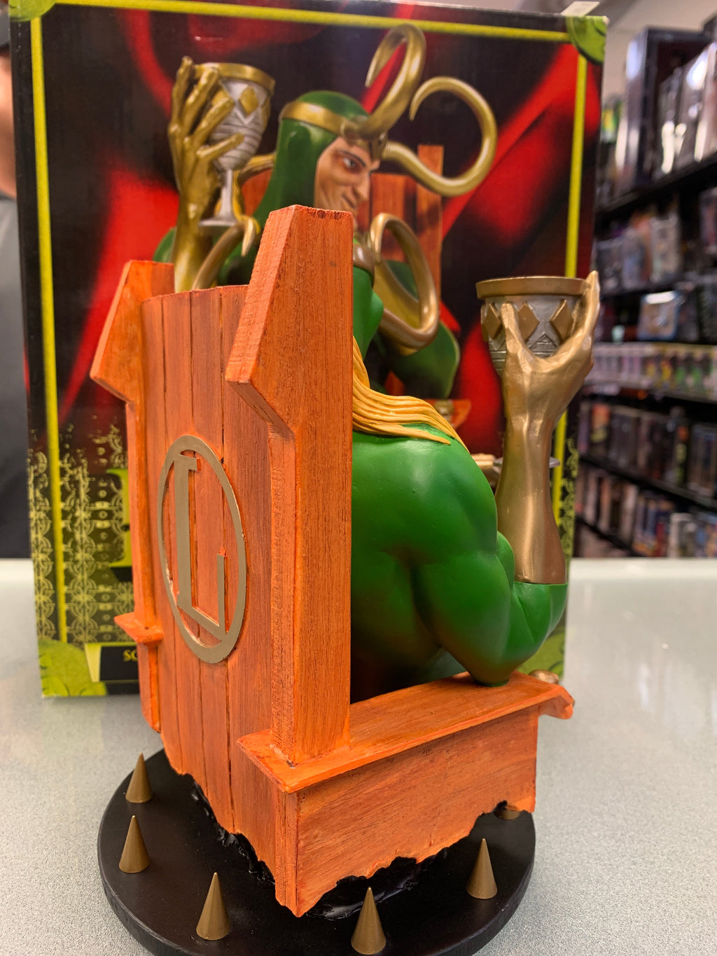 Loki 9” Bust (Dynamic Forces, Marvel) Open Box