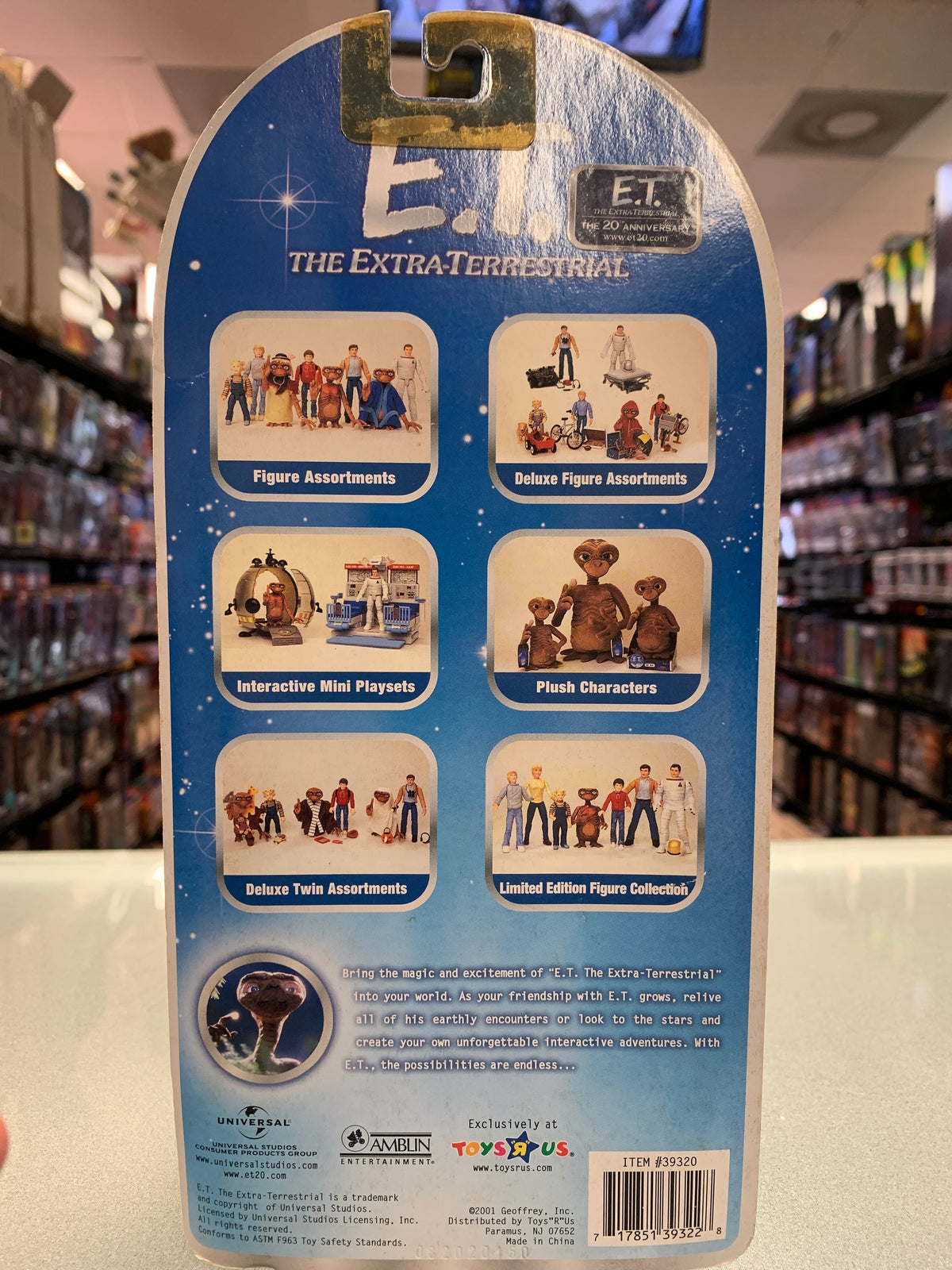 E.T. LE (Vintage E.T. Extra-Terresterial, Pacific Playthings)