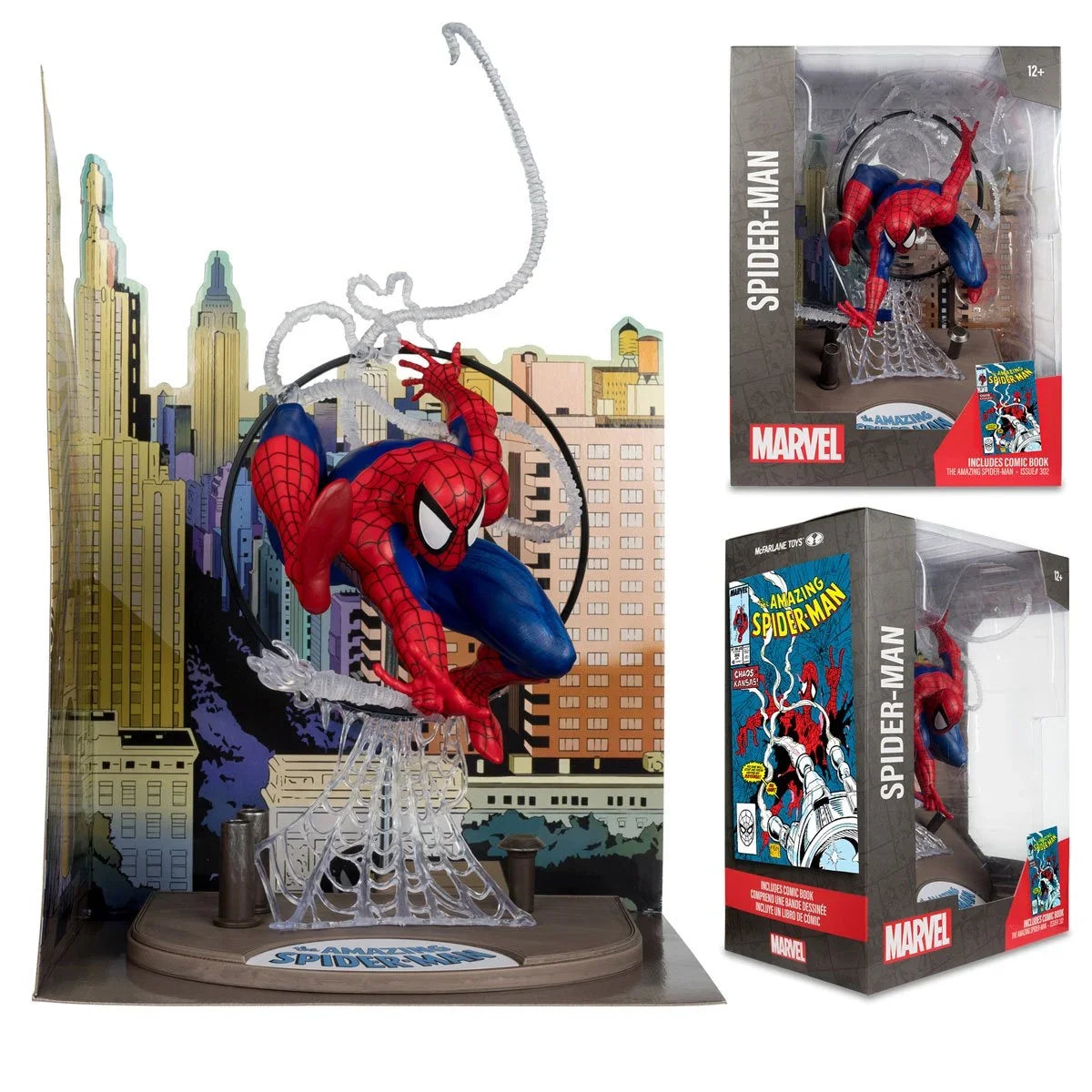 Amazing Spider-Man Comic #301 Posed Statue 1/6 Scale (McFarlane, Marvel Comics)