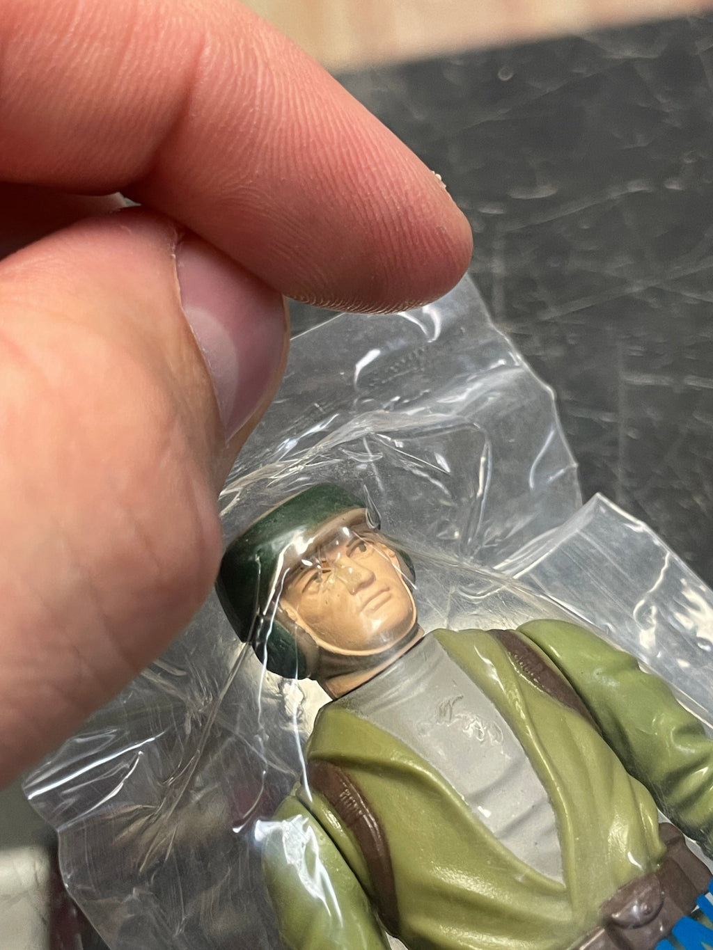 Bagged Painted Face Rebel Commando (Vintage Star Wars, Kenner) Sealed