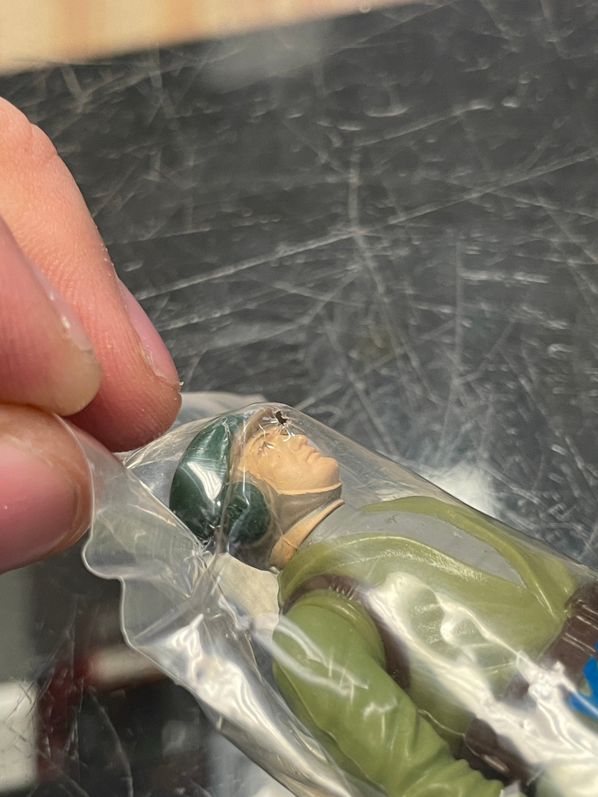 Bagged Painted Face Rebel Commando (Vintage Star Wars, Kenner) Sealed