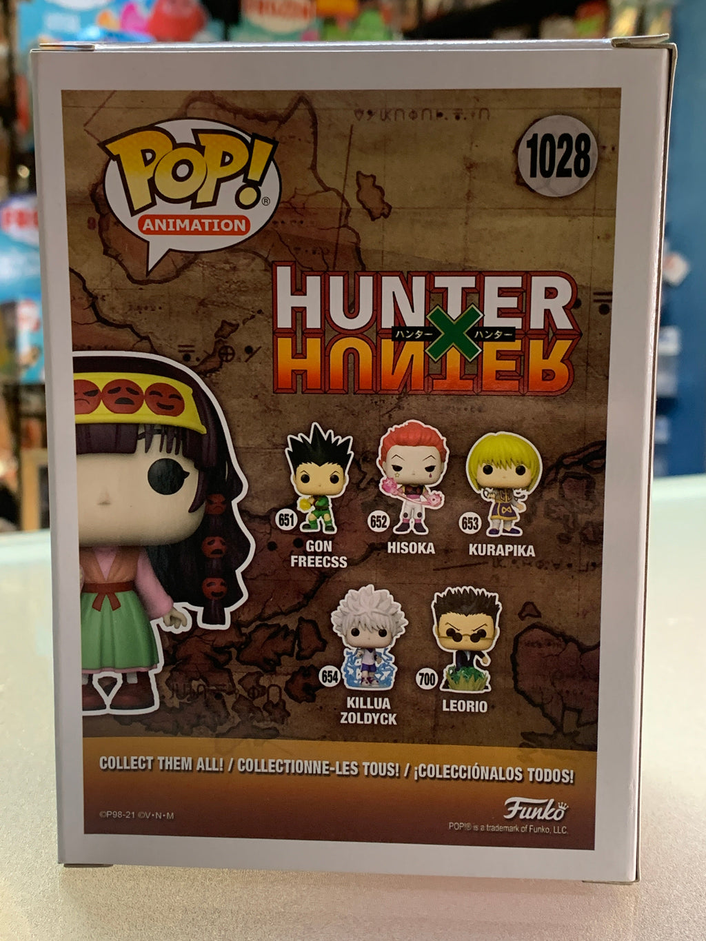 Alluka Zoldyck #1028 Hot Topic (Funko Pop!, Hunter X Hunter)