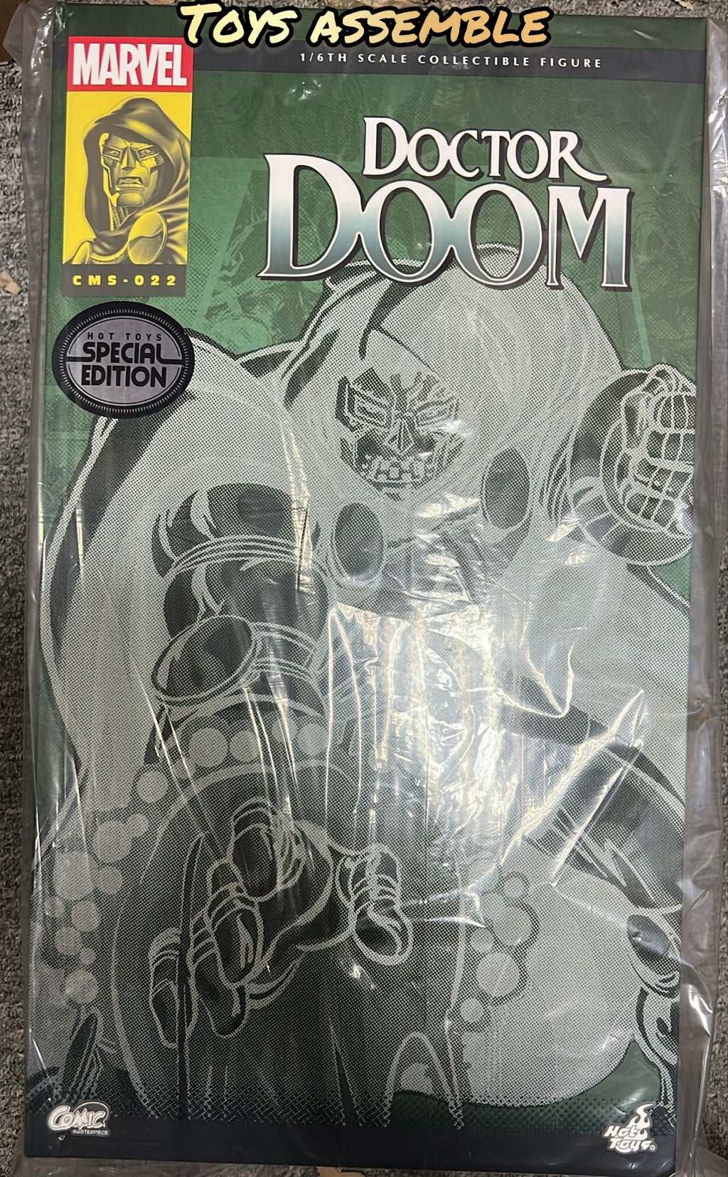 READY🔥Hot Toys CMS022B CMS022 Marvel Comics 1/6th Scale Doctor Doom Collectible Figure Special Edition