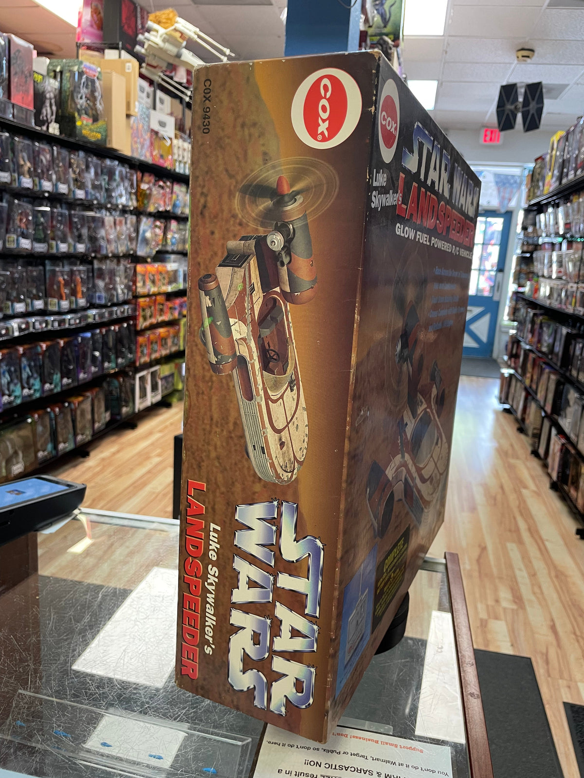 Landspeeder RC Vehicle (Vintage Star Wars, Cox) SEALED