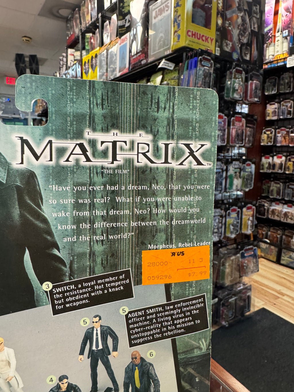 Agent Smith (Vintage Matrix, N2 Toys) SEALED