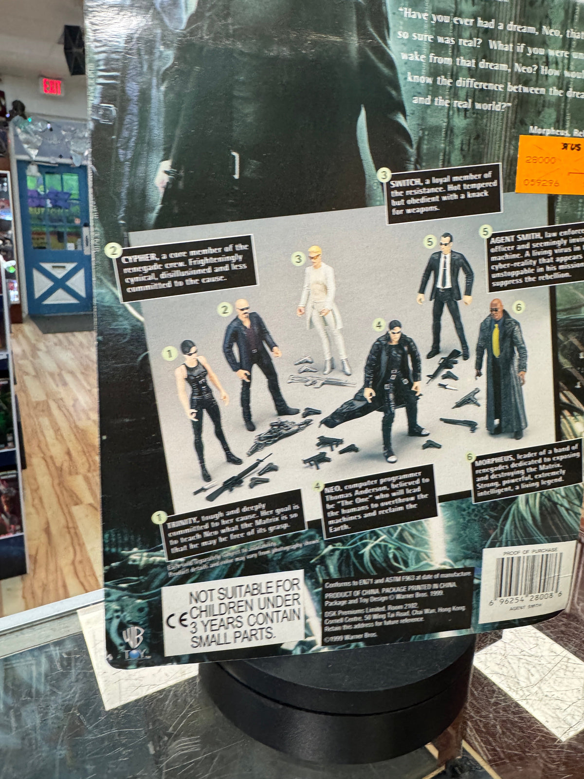 Agent Smith (Vintage Matrix, N2 Toys) SEALED