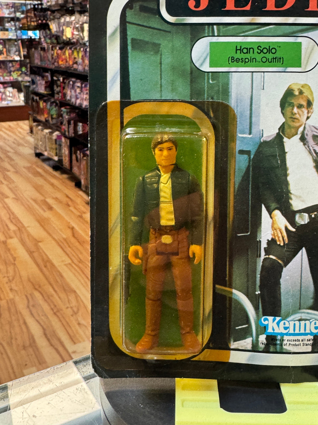 Bespin Han Solo ROTJ 9796 (Vintage Star Wars, Kenner) **SEALED**