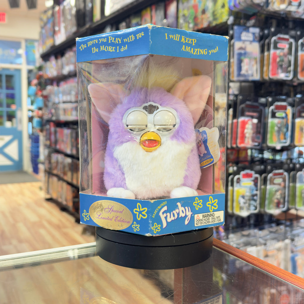 Furby Purple & White Special Edition (Vintage Furby, Tiger Electronics) SEALED