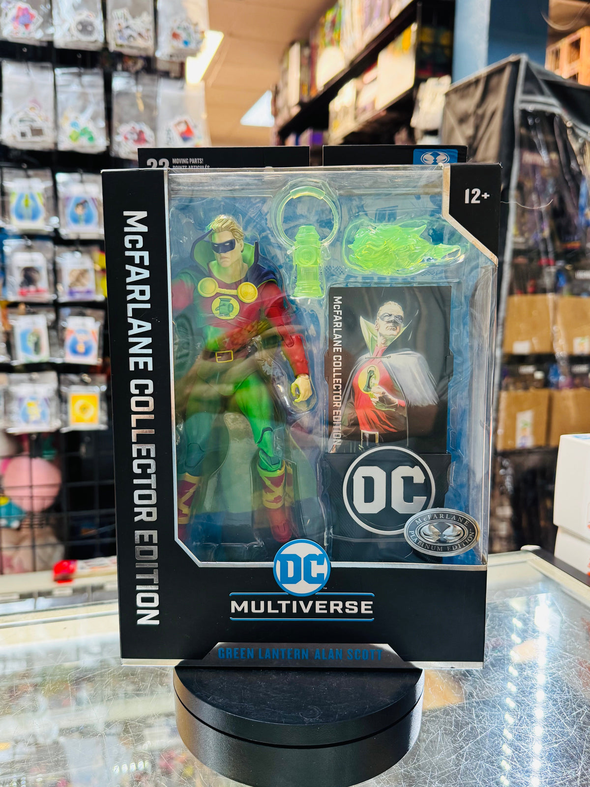 Alan Scott Green Lantern -Platinum-(DC Multiverse, McFarlane) *SEALED*