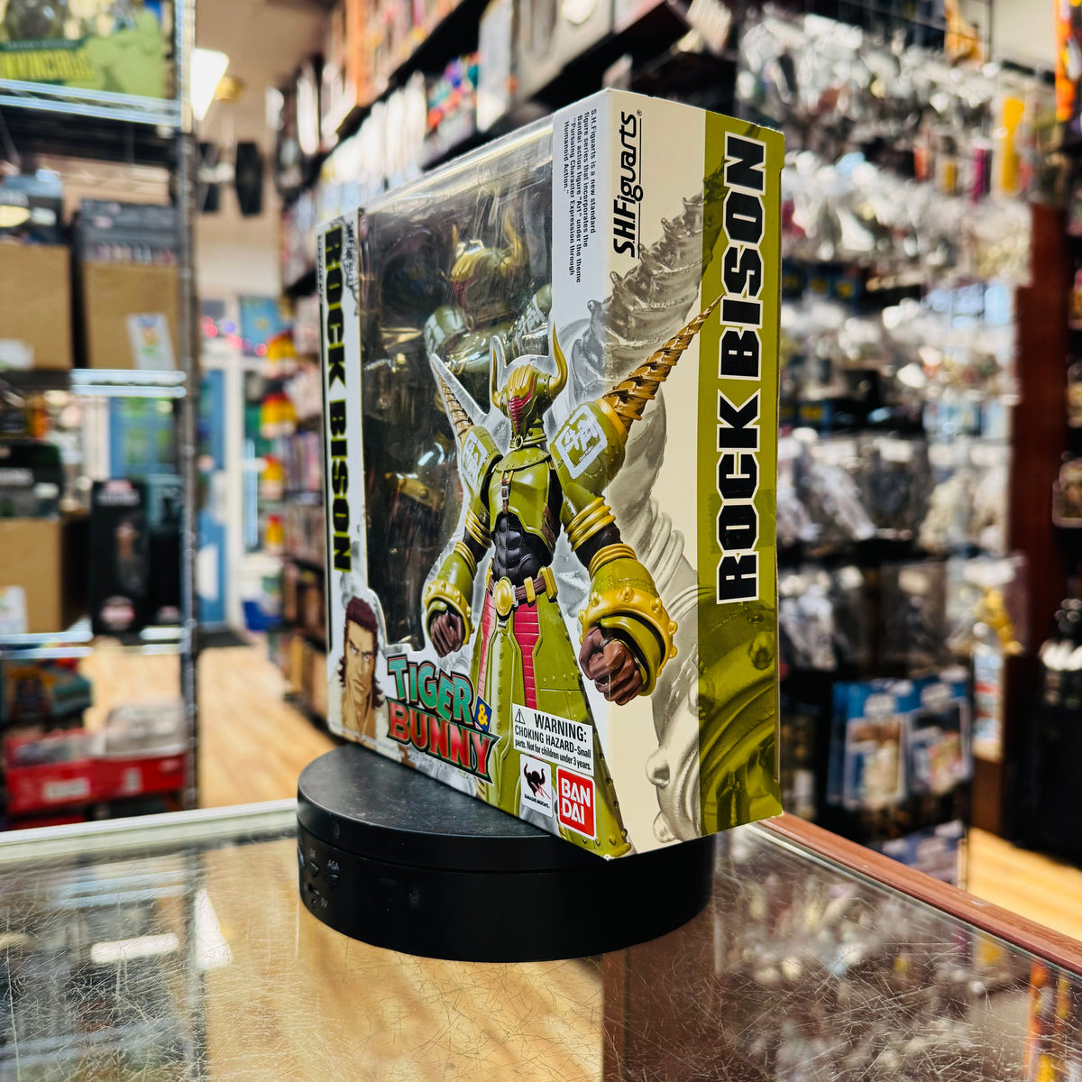 Rock Bison (Tiger & Bunny, Bandai SH Figuarts) *SEALED*