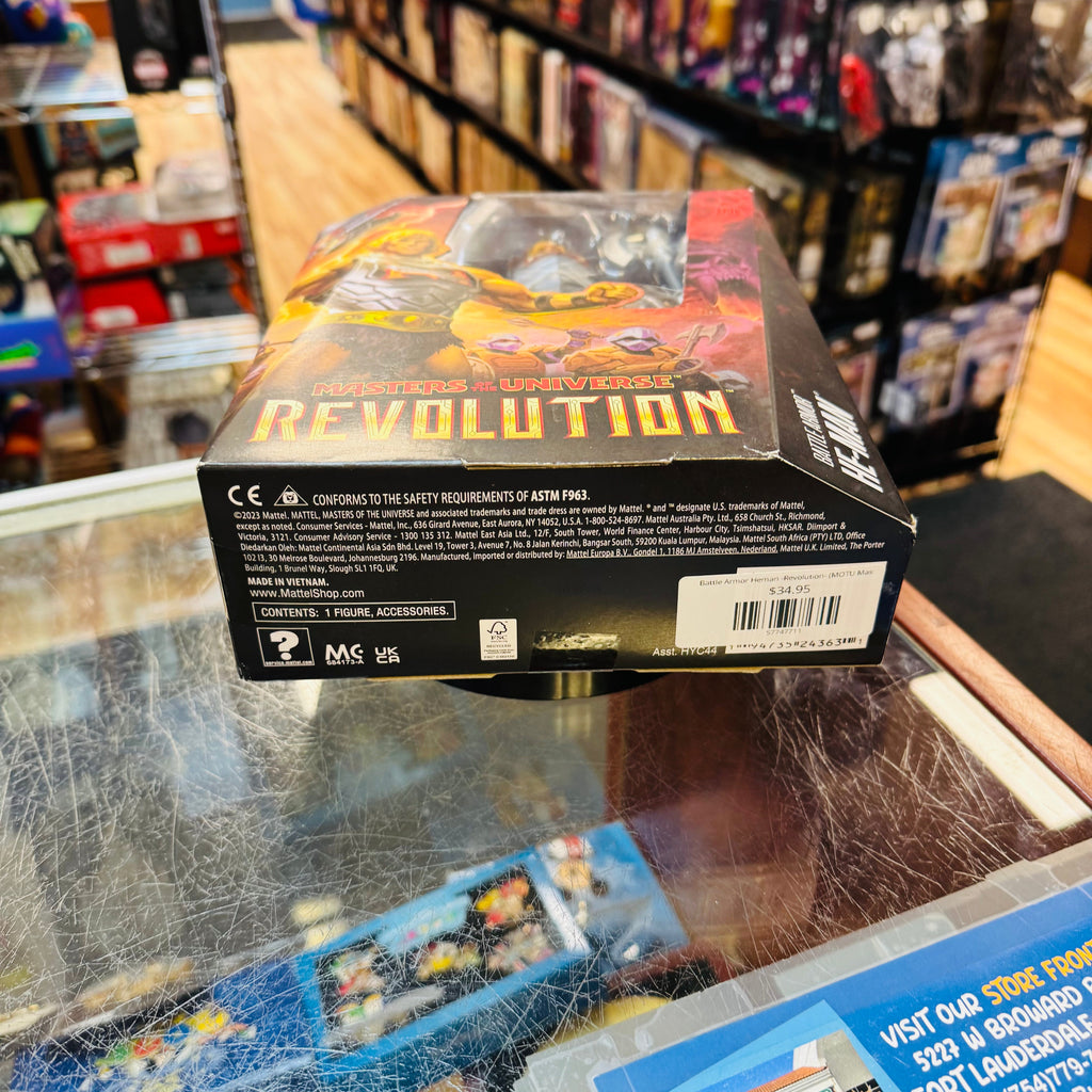Battle Armor Heman -Revolution- (MOTU Masterverse, Mattel) **SEALED**
